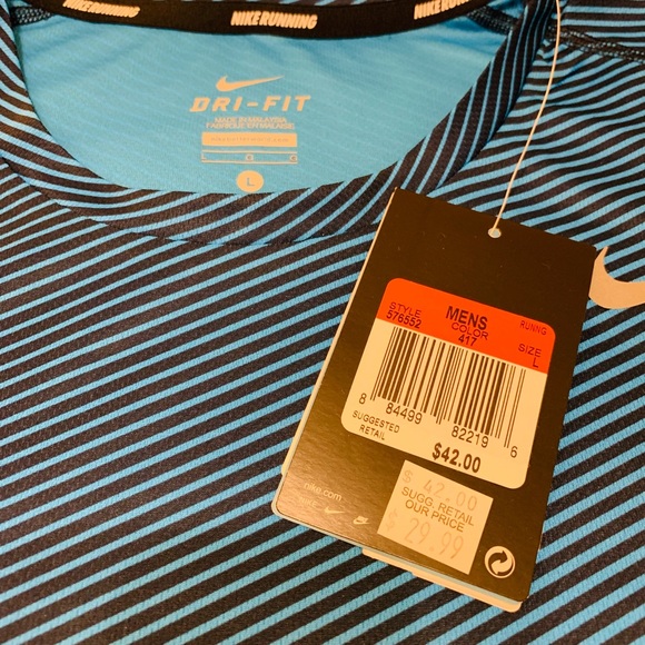 Nike Dri-Fit Men’s Shirt (Size Large) New - Picture 5 of 12